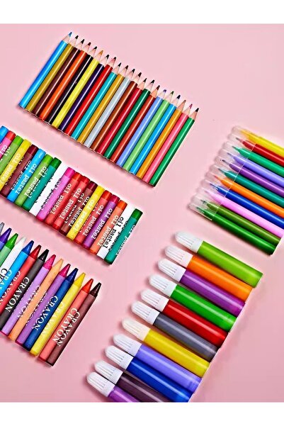 Glamlux.Store Super Mega Art Set 208 Pieces for Kids – Complete Drawing & Pai...