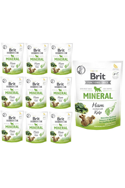 Brit Care Gustare funcțională pentru câini MINERAL HAM PUP 10x150g