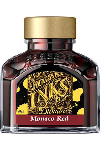 Diamine Sticlă de cerneală 80 ml - Roșu Monaco