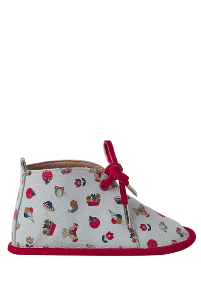 ToH Shoes Pantofi Urban Baby Piele Rosie - Alba