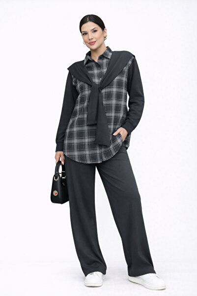 PIOVE Set minimalist cămașă și pantaloni – Balance