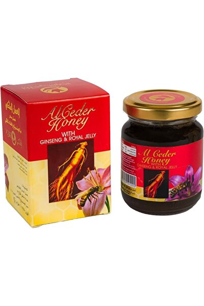 Al Malaky Royal عسل سايدر مع الجنسنغ وغذاء ملكات النحل - 175 غرام | نقي وطبيع...