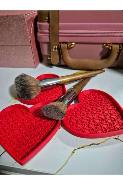 BNB ART Makeup Brush Washing Device Heart Pattern