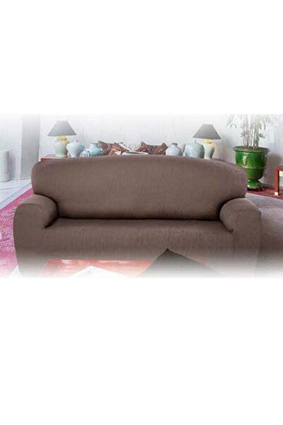 Generic SOFA SKIN 3-Seater Sofa Slipcover Brown