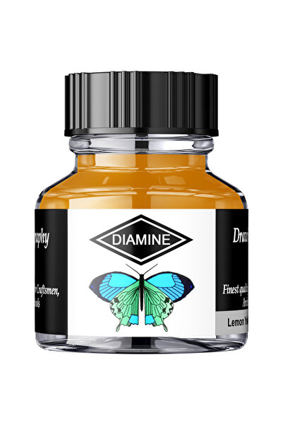 Diamine 30 мл Калиграфско мастило - Лимонено жълто