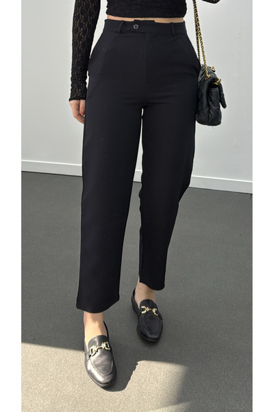 Narferita Hadid Havuç Kesim Kumaş Pantolon