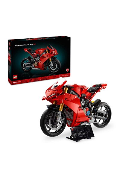 LEGO Technic Ducati Panigale V4 S Motorcycle Model Building Set, Buildable Ve...