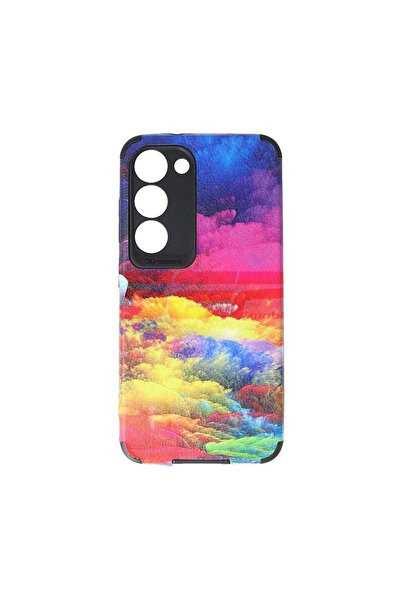 SEP Cover TPU Leather Frosted Samsung Galaxy S23 Clouds