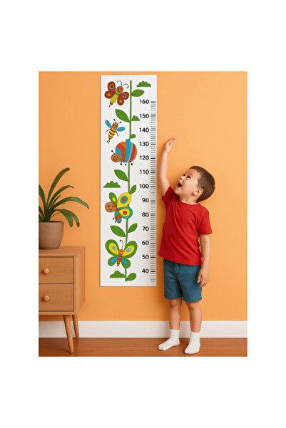 Graffiti Games Wall Measuring Tape for Kids – Butterfly, 3 years+