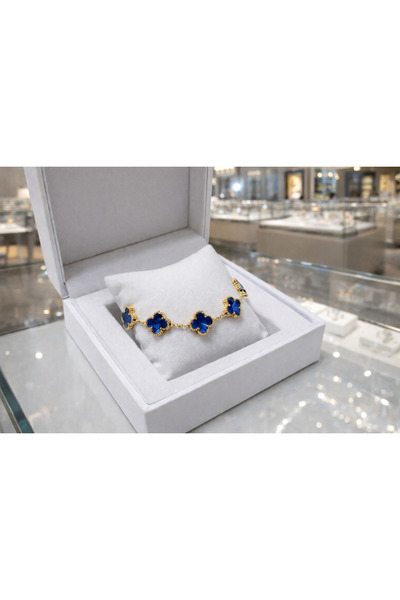 NO BRAND Steel bracelet - inspired by Van Cleef designs