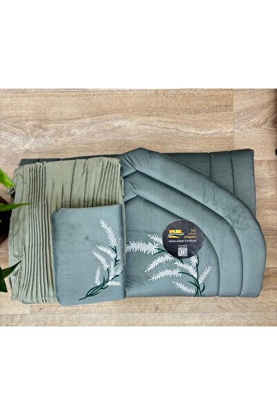 alzawia Prayer rug, 2 cm embroidered foam, with a matching embroidered prayer...