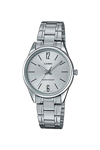 Casio Women's Water Resistant Stainless Steel Analog Watch LTP-V005D-7B - 34 ...