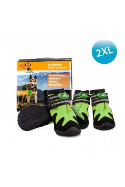 All For Paws Outdoor Dog Shoes Green 2XL