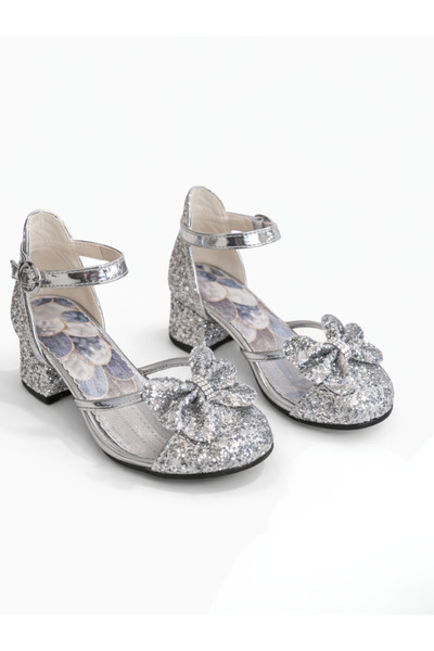 Casabony Glittery Girls' Evening Dresses, Party & Birthday & Holiday Shoes
