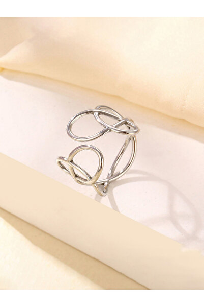 Take Two By Styli Geometric Knot Ring