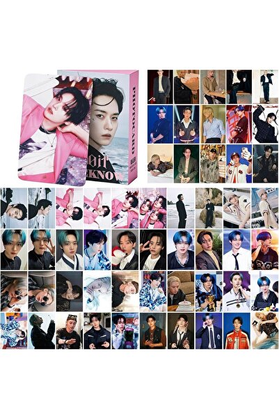 Kpop Dünyasi STRAY KIDS Lee Know '' DO IT '' Σετ Καρτών Lomo με Αμφίδρομη Εκτ...