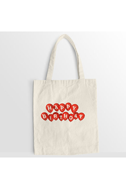 Kartier Happy Birthday canvas bag