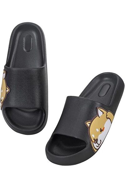 Other Waysoland Unisex Flip Slipper - Non-Slip, Rubber and EVA - Black, Size ...