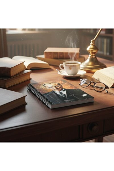 Be Online Ataturk Special Series Collection Hard Cover A5 Notebook - Dotted 1...