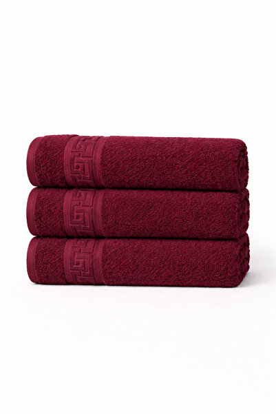 AtelierModa Premium Cotton towel with Greek border, soft and highly absorbent...