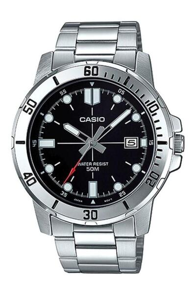 Casio Men's Stainless Steel Analog Wrist Watch MTP-VD01D-1E
