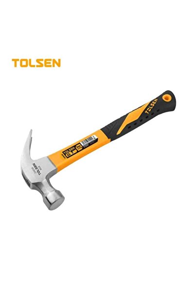 TOLSEN Claw Hammer – Fiberglass Handle, Durable Head