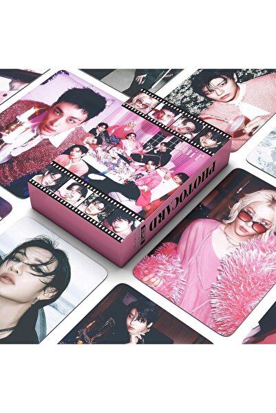 Kpop Dünyasi STRAY KIDS '' DO IT '' Σετ Καρτών Lomo με Αμφίδρομη Εκτύπωση (55...