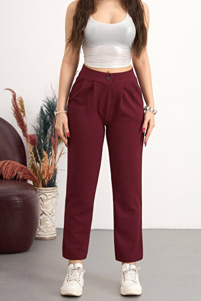 BİKELİFE Women's High Waist Lycra Skinny Leg Pants