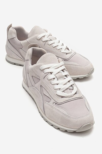 LuviShoes ΣΑΧΡΑ Μπουζ Σουέτ Γνήσιο Δέρμα Γυναίκες Αθλητικό παπούτσι