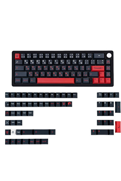 Other Set Taste Mecanice PBT - Model Japonia Bushido, QWERTY, Profil Cherry, ...