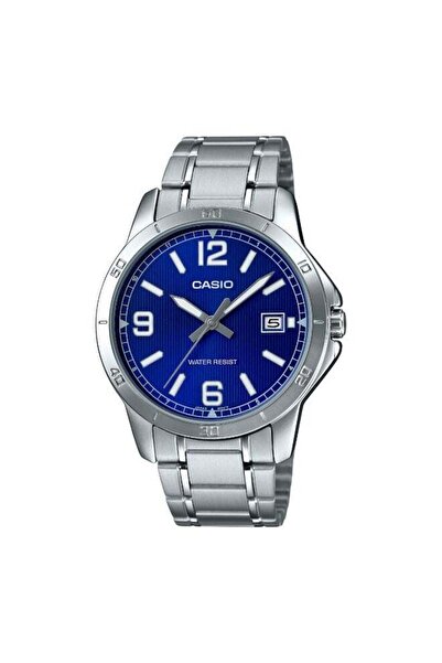 Casio Men's Stainless Steel Analog Watch MTP-V004D-2BUDF