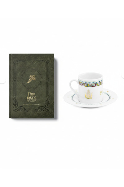 Mabbels Lord of the Rings Collector's Notebook and Gondor Coffee Cup Set