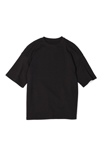 no7man Argos Black Oversized Tshirt