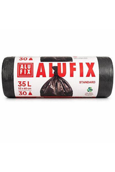 alufix Cleaning bags 35L, 30 pcs, black, 53x60cm