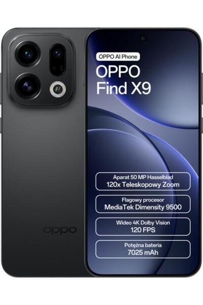 OPPO Find X9 5G 12GB/512GB Black Smartphone