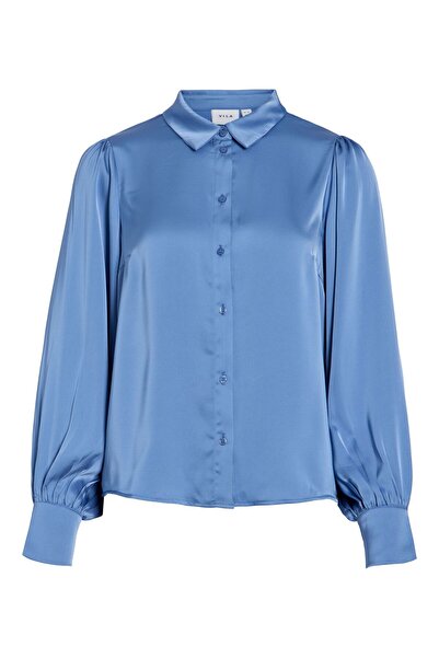 VILA Hemd VIENNA Ballonärmel