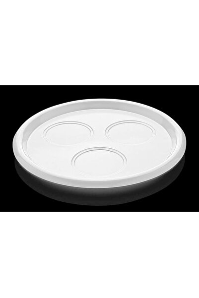 Biradlı Round Turkish Coffee Presentation Tray 19cm