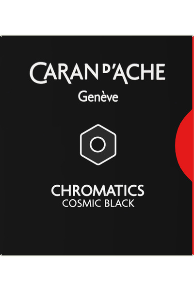 Caran d'Ache Cartușe de cerneală Cosmic Black 6/set