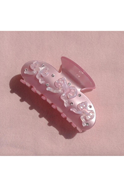 Loova Ružičasta mašna kopča