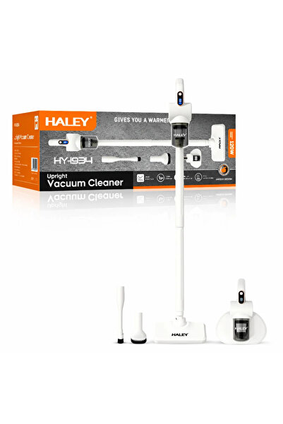 HALEY HY-1934 2-in-1 Upright Vacuum Cleaner, 120W, HEPA Filter, Lightweight a...