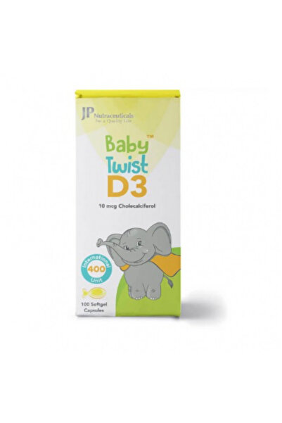 Twist BABY D3 400 IU 100 CAP