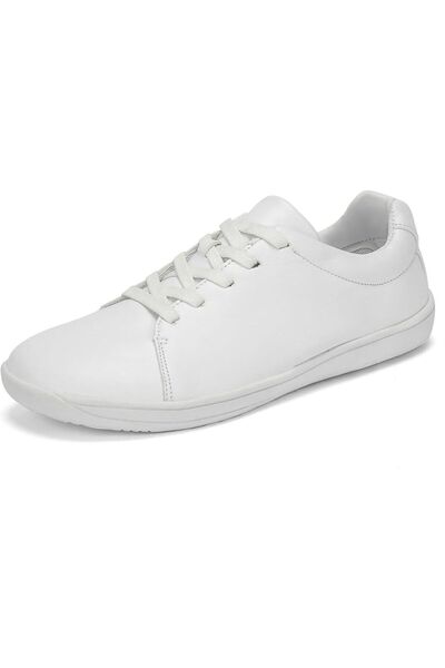 Other Unisex Lace-Up Sneakers - PU Material, EVA Insole, MD Sole - Sport, Whi...