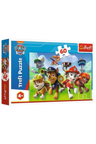 Vardem Oyuncak Trefl 60 Parça Puzzle Paw Patrol (33x22cm) - Standart Standart