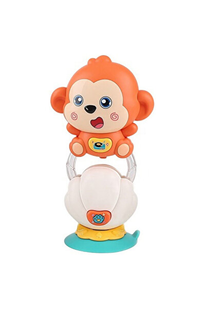 LITTLE ANGEL -Baby Musical Penguin Toy with Lights Sounds - Brown