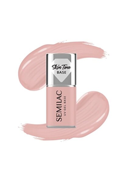 Semilac Skin Tone Cover Base Pale Beige 7 ml