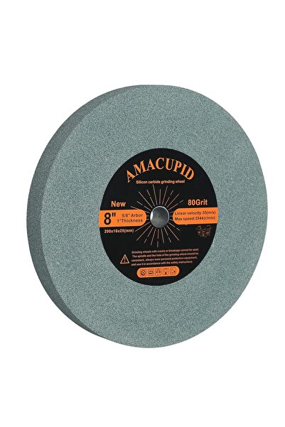 Other Disc Abraziv Polizor Banc - Carbură Siliciu Verde - 200x25x16mm, Șlefui...