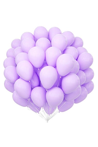 Other Purple Decorative Balloons - Latex, Matte Finish, 2.8g - 30.5 cm, 100 pcs