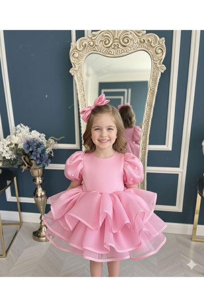 Dizaynbyasena Puffy Birthday Party Dress Celebration Gown