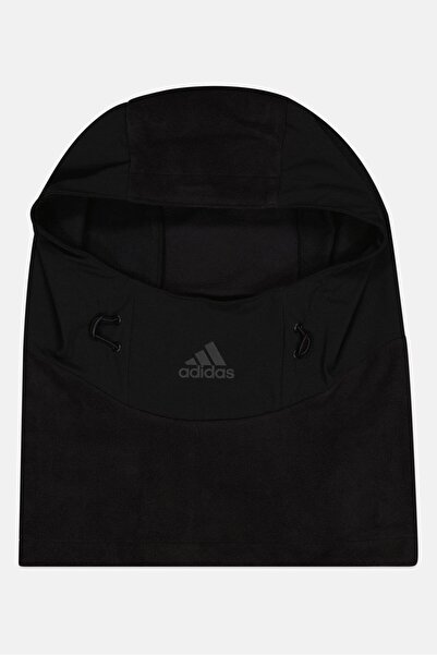 adidas Women Brand Logo Hood Neck Warmer, Black