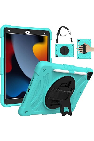 Other Husă iPad 9/8/7 10.2, Rezistentă Șocuri, Suport 360, Curea Umăr, Stylus...